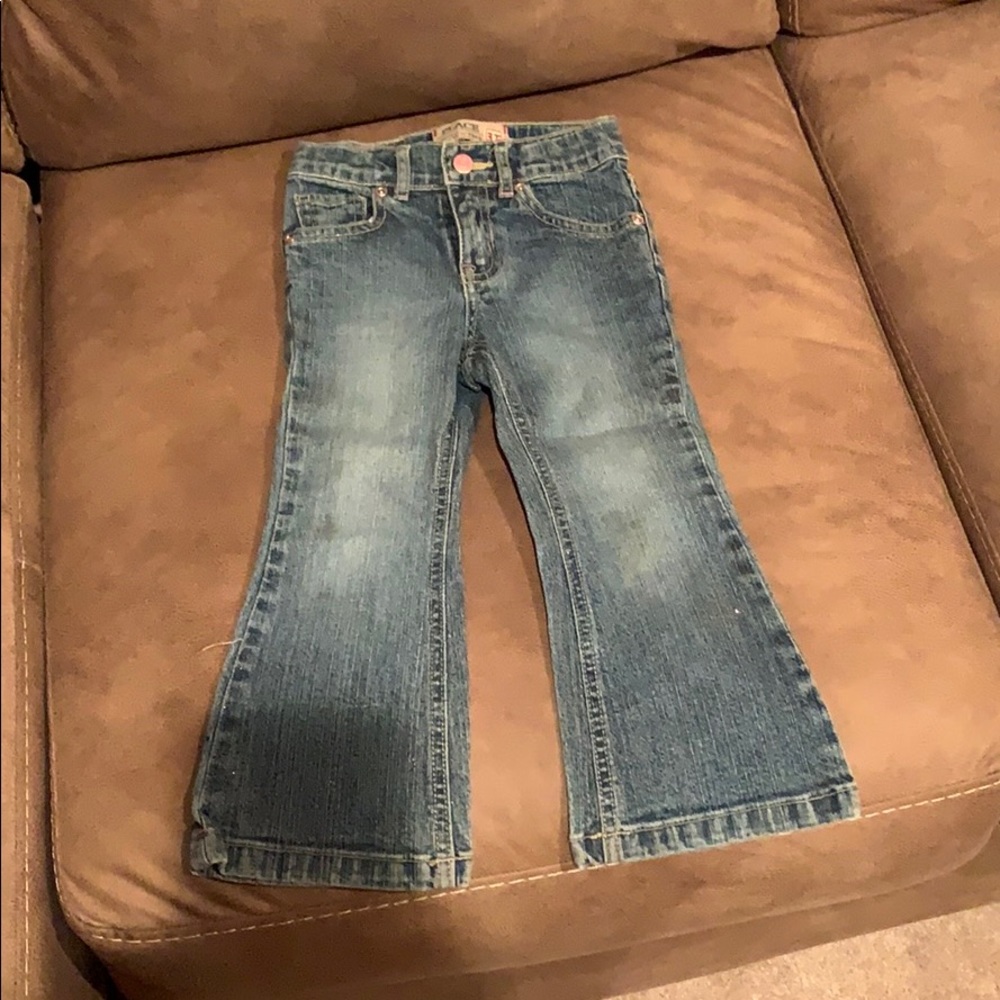 Glittery Denim Jeans For Girls